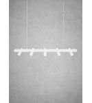 Lampy wiszące na listwie - Markslojd TORINO Wisząca 5L Biały 107783 - product 2