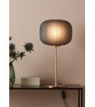 Lampy stołowe w stylu skandynawskim - Markslojd SOBER Stołowa 1L Mosiądz/Szary 107820 - product 1