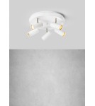 Lampy sufitowe reflektory - Markslojd TORINO Sufitowa 5L Biały/Stal 107781 - product 2