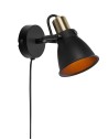 Markslojd ALTON Kinkiet 1L Czarna 107856