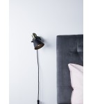 Kinkiety w stylu skandynawskim - Markslojd ALTON Kinkiet 1L Czarna 107856 - product 2