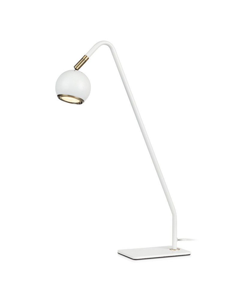 Lampy stołowe do czytania - Markslojd COCO Stołowa 1L Biały 107341 - produkt kolory-swiatla.pl 1