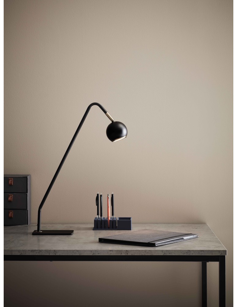 Lampy stołowe do czytania - Markslojd COCO Stołowa 1L Czarna 107340 - product kolory-swiatla.pl 2