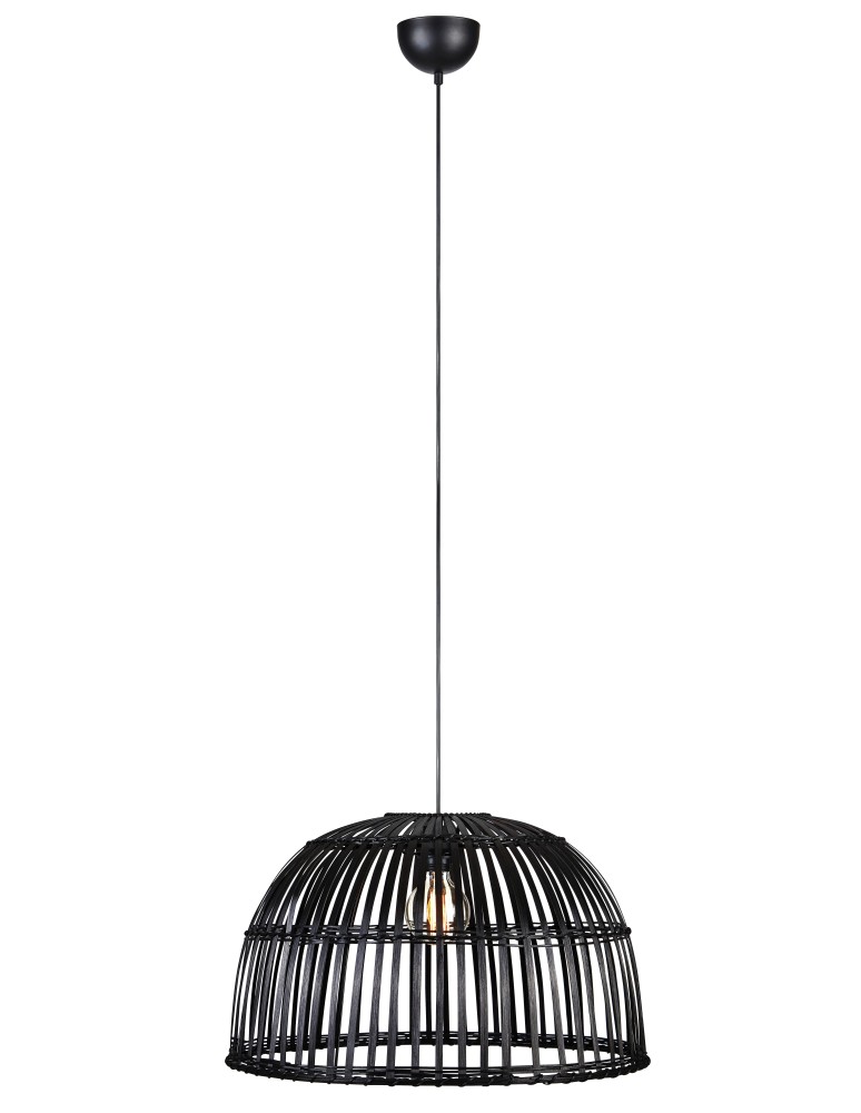 Lampy wiszące - Markslojd COTTAGE Wisząca 1L Czarna 107981 - produkt kolory-swiatla.pl 1