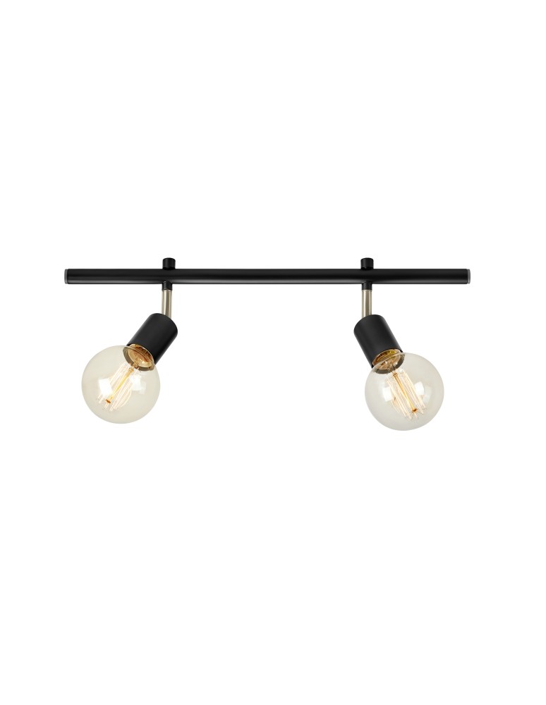 Systemy oświetleniowe konfigurowane - Markslojd EXPAND Spot 2L 50cm E27 Cylinder Czarna 107969 - produkt kolory-swiatla.pl 1