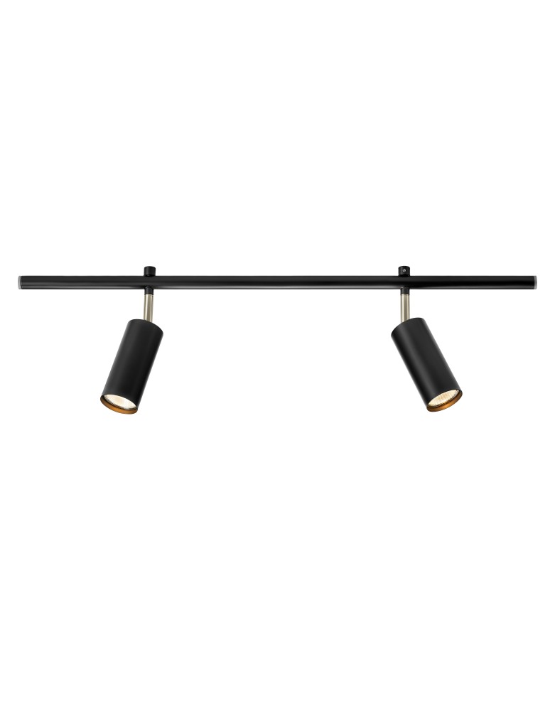Systemy oświetleniowe konfigurowane - Markslojd EXPAND Spot 2L 70cm Gu10 Cylinder Czarna 107973 - produkt kolory-swiatla.pl 1