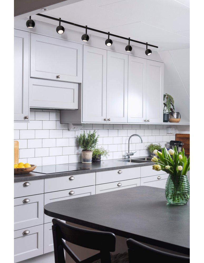 Markslojd EXPAND Spot 2L 70cm Gu10 Round Czarna 107974