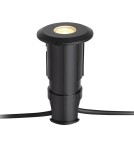 Lampy najazdowe i gruntowe - Markslojd GARDEN 24 Spot 0,8W 60mm Czarny 107284 - produkt 1