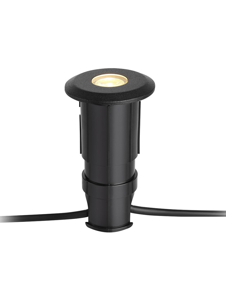 Lampy najazdowe i gruntowe - Markslojd GARDEN 24 Spot 3W 60mm Czarny 107285 - produkt kolory-swiatla.pl 1