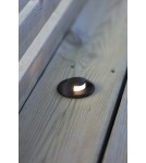 Lampy najazdowe i gruntowe - Markslojd GARDEN 24 Spot Schodowy 0,8W Czarny 107289 - produkt 2