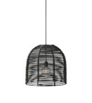 Markslojd GARDEN24 lampy - Markslojd GARDEN 24 Wisząca 40cm Czarna 107990 - produkt 1