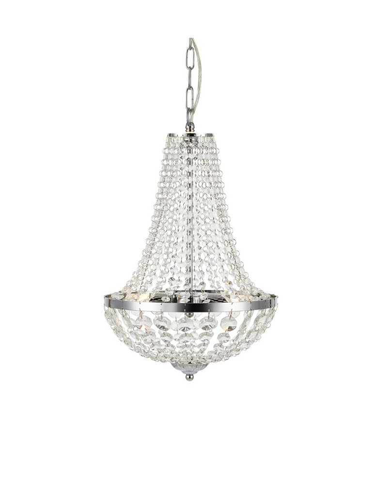 Markslojd GRÄNSÖ Żyrandol 2L Chrome/MC IP44 107550