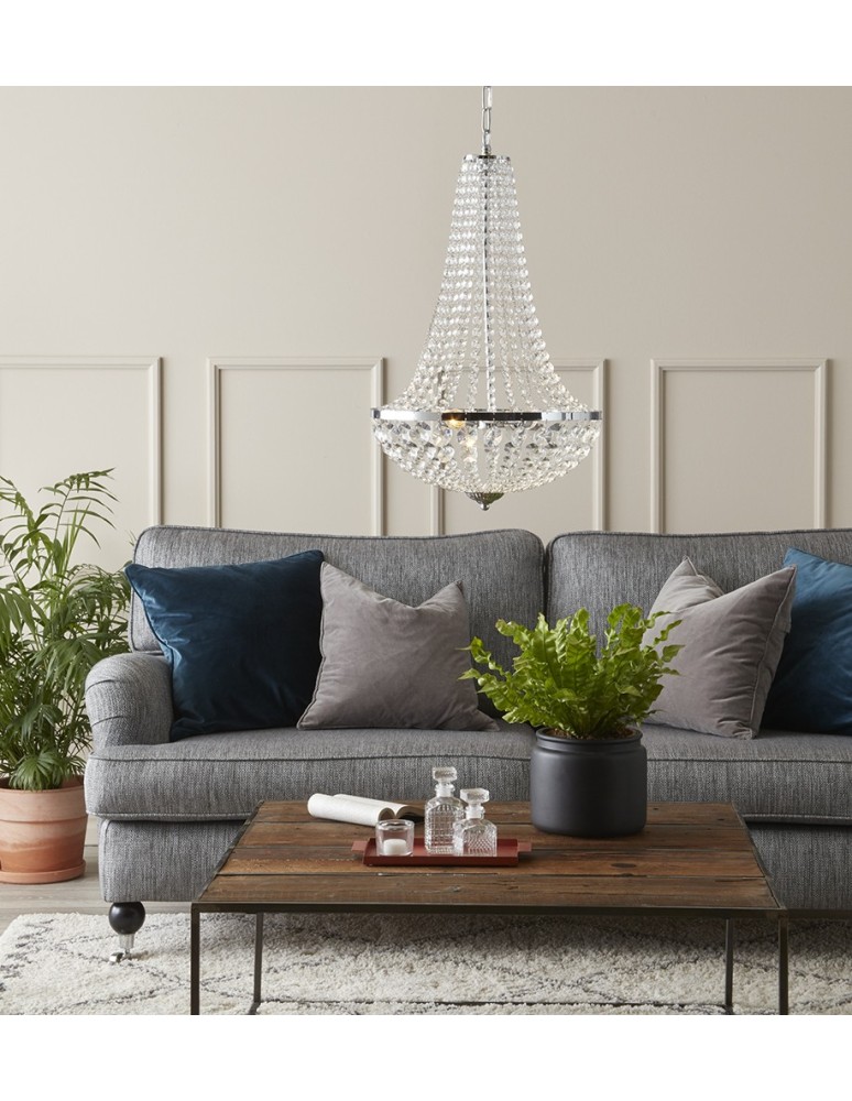 Markslojd GRÄNSÖ Żyrandol 2L Chrome/MC IP44 107550