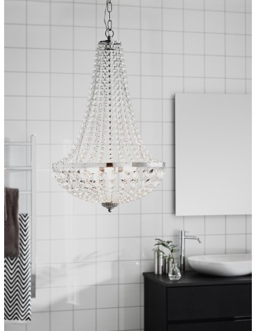 Markslojd GRÄNSÖ Żyrandol 3L Chrome/MC IP44 107551 - produkt 2