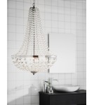 Żyrandole glamour - Markslojd GRÄNSÖ Żyrandol 3L Chrome/MC IP44 107551 - product 3