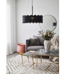 Lampy wiszące - Markslojd LEVEL Wisząca 3L Czarna 107925 - produkt 2