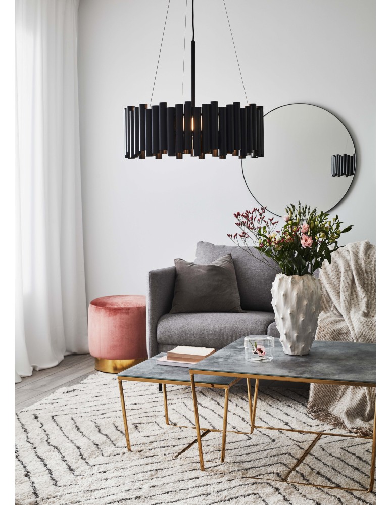 Lampy wiszące - Markslojd LEVEL Wisząca 3L Czarna 107925 - produkt kolory-swiatla.pl 2