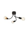 Markslojd MEDUSA Sufitowa 3L Czarna/Szary 107930
