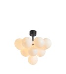 Lampy sufitowe w stylu skandynawskim - Markslojd MERLOT Plafon 13L Czarna/Biały 107913 - product 1
