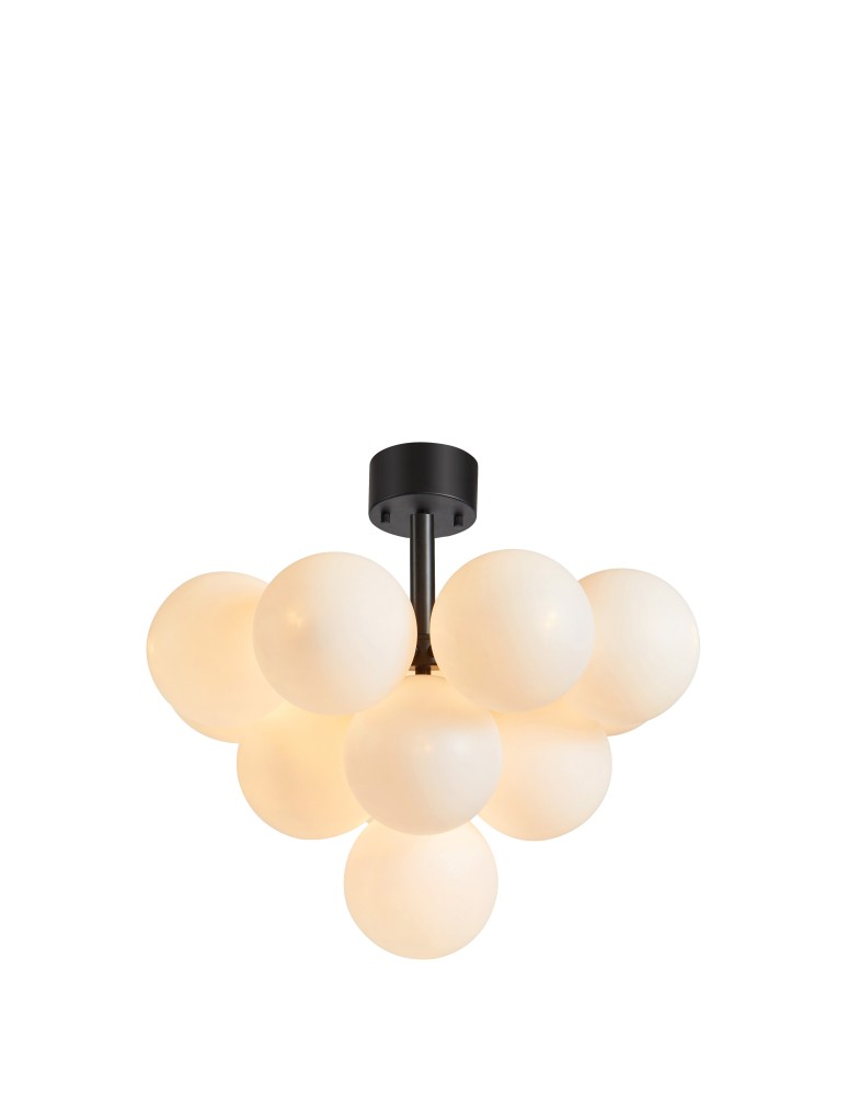 Lampy sufitowe w stylu skandynawskim - Markslojd MERLOT Plafon 13L Czarna/Biały 107913 - produkt kolory-swiatla.pl 1