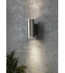Kinkiety zewnętrzne - Markslojd PIPE Kinkiet 2L Aluminium IP44 107917 - produkt 2