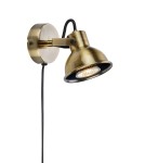 Kinkiety w stylu skandynawskim - Markslojd ROCCO Kinkiet 1L Antyczny 107853 - product 1
