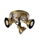 Lampy sufitowe - Markslojd ROCCO Sufitowa 3L Antyczny 107852 - produkt 1