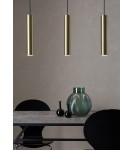 Lampy wiszące rurki - Markslojd RUBEN Wisząca 3L Złoty Szczotkowany 107883 - product 2