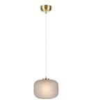 Lampy wiszące - Markslojd SOBER Wisząca 1L Złoty Szczotkowany/Przydymiony 107919 - product 1
