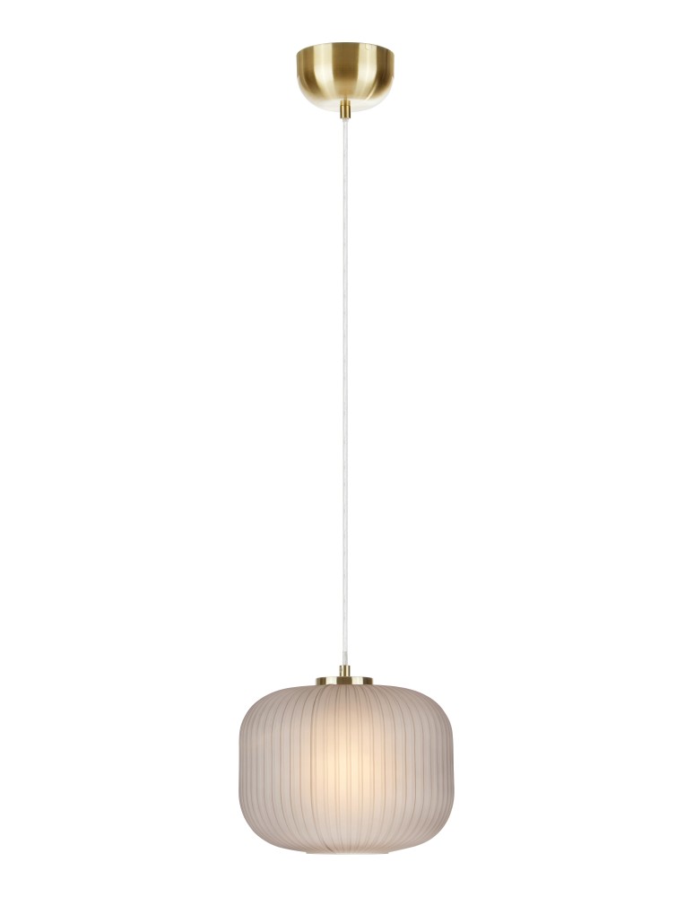 Lampy wiszące - Markslojd SOBER Wisząca 1L Złoty Szczotkowany/Przydymiony 107919 - produkt kolory-swiatla.pl 1