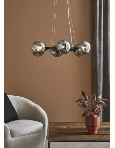 Markslojd CIRCLE Wisząca 6L Czarny/Dymiony 108051 - produkt 2