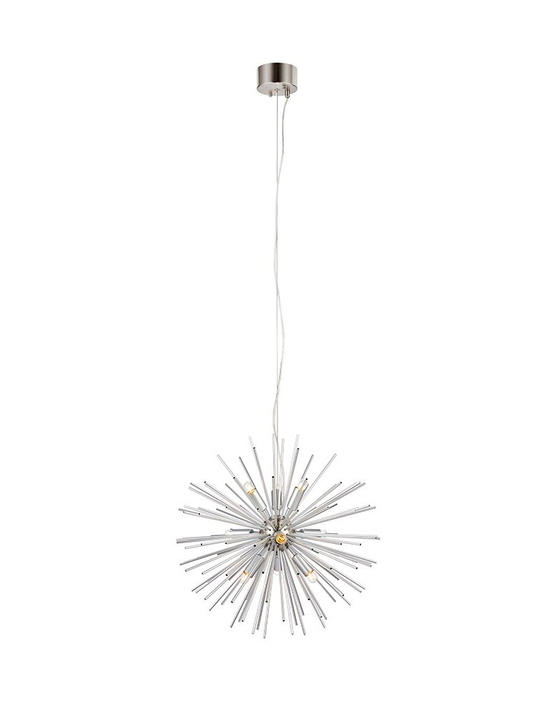 Lampy wiszące - Markslojd SOLEIL Wisząca 9L Srebrny 108049 - produkt kolory-swiatla.pl 1