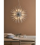 Lampy wiszące - Markslojd SOLEIL Wisząca 9L Srebrny 108049 - product 2