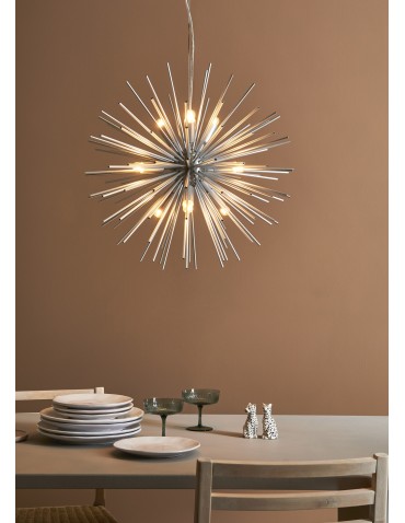 Markslojd SOLEIL Wisząca 9L Srebrny 108049 - produkt 2