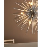 Lampy wiszące - Markslojd SOLEIL Wisząca 9L Srebrny 108049 - product 3