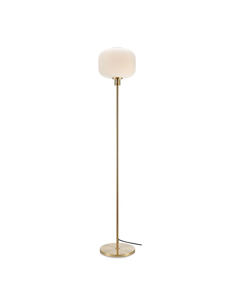 Lampy podłogowe - Markslojd SOBER Podłogowa Złota/Biały  108054 - produkt kolory-swiatla.pl 1