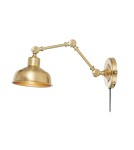 Kinkiety w stylu skandynawskim - Markslojd GRIMSTAD Kinkiet 1L Złoty  108115 - product 1
