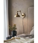 Kinkiety w stylu skandynawskim - Markslojd GRIMSTAD Kinkiet 1L Złoty  108115 - product 2