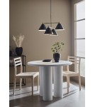 Lampy wiszące - Markslojd KLINT Wisząca 4L Czarny/Antyczny 108076 - product 2