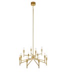 Żyrandole nowoczesne - Markslojd REGENT Wisząca 12L Złoto Malowane 108106 - product 1