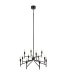 Żyrandole nowoczesne - Markslojd REGENT Wisząca 12L Czarny 108107 - product 1