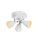 Lampy sufitowe łazienkowe - Markslojd FJÄLLBACKA Sufitowa 3L Biały IP44 108083 - product 1