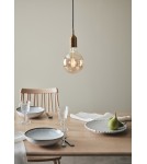 Lampy wiszące żarówki - Markslojd BRONX Wisząca 1L Brązowa 108098 - product 2
