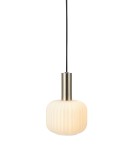 Lampy wiszące - Markslojd SOBER Wisząca Mała 1L Stalowy/Biały 108122 - product 1
