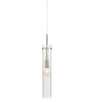 Lampy wiszące - Markslojd TUBO Wisząca 1L Stalowy/Przezroczysty 108112 - produkt 1