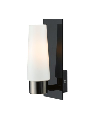 Markslojd BRASTAD Kinkiet 1L Czarny/Biały IP44 107614
