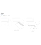 Reflektory LEDowe - Maxlight Lampa Sufitowa Artu C0106 - product 4