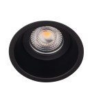 Lampy podtynkowe hermetyczne - Maxlight Oprawa Wpustowa Bellatrix Bath Czarna IP54 - Bez Modułu Świetlnego LED H0112 H0114 - product 2