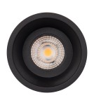 Lampy podtynkowe hermetyczne - Maxlight Oprawa Wpustowa Bellatrix Bath Czarna IP54 - Bez Modułu Świetlnego LED H0112 H0114 - product 3