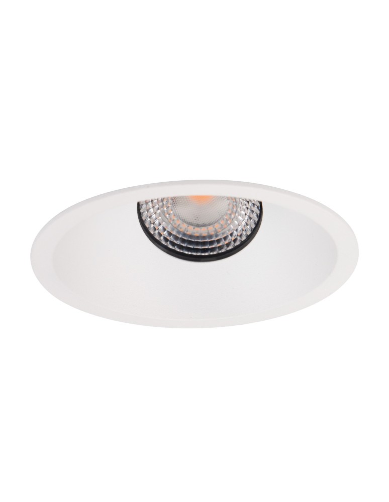 Lampy podtynkowe - oczka - Maxlight Oprawa Wpustowa Bellatrix Side Biała - Bez Modułu Świetlnego LED H0112 H0115 - produkt kolory-swiatla.pl 1